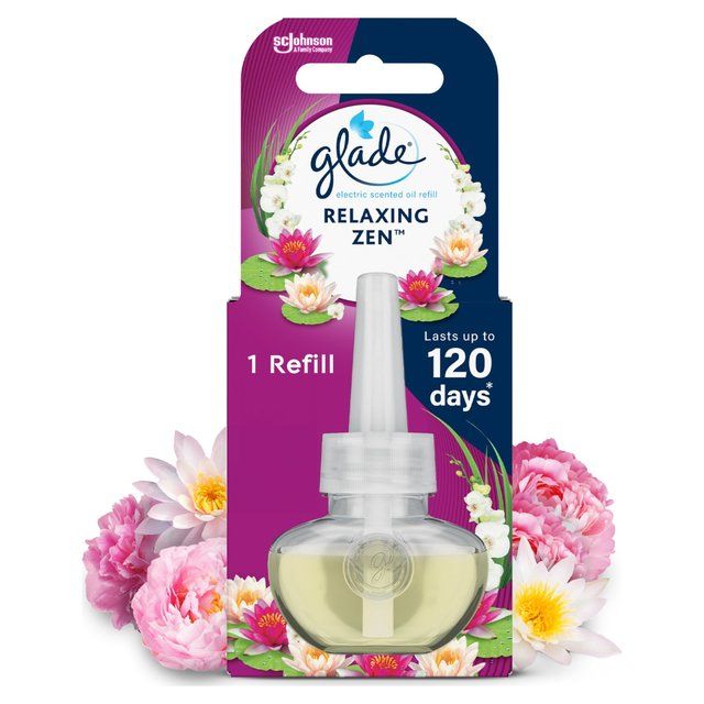 Glade Plug In Refill Electric Scented Oil Relaxing Zen 20ml
