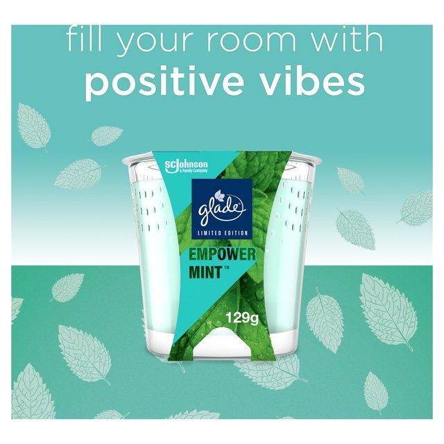 Glade Scented Candle Empowermint 129g