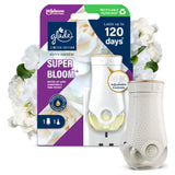 Glade Scented Plug In Holder & Refill Super Bloom 20ml