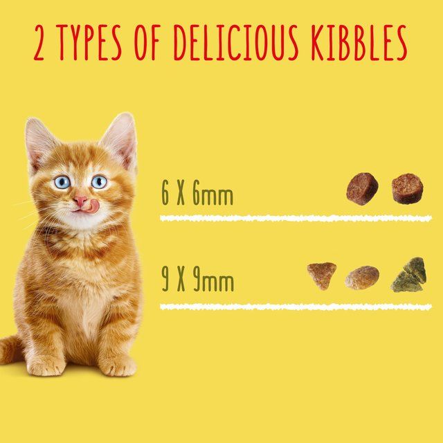 Go-Cat Crunchy & Tender Kitten Chicken Dry Cat Food 800g