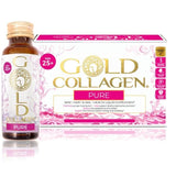 Gold Collagen Pure Skin Hair & Nail Beauty Liquid Supplement 25yrs+ 10 x 50ml