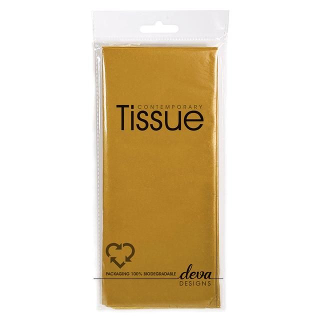 Gold Tissue Paper 4 per pack