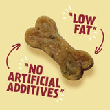 Good Boy Superlicious Chicken Apple & Cranberry Bone Dog Treats 100g