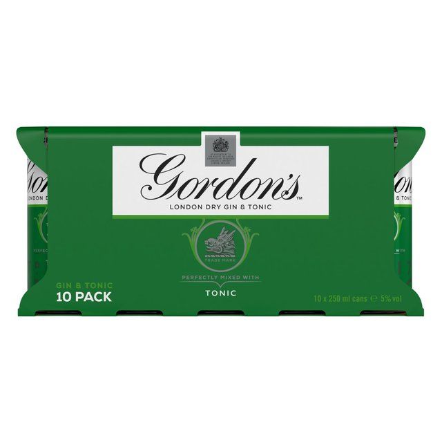 Gordon's Gin & Tonic 10 x 250ml