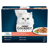 Gourmet Perle Country Medley in Jelly Wet Cat Food 12 x 85g