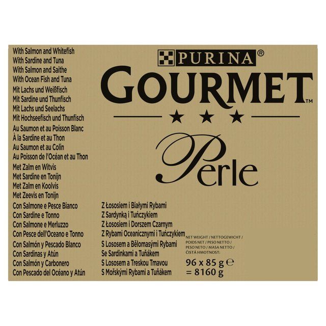 Gourmet Perle Seaside Duo in Gravy Wet Cat Food 96 x 85g