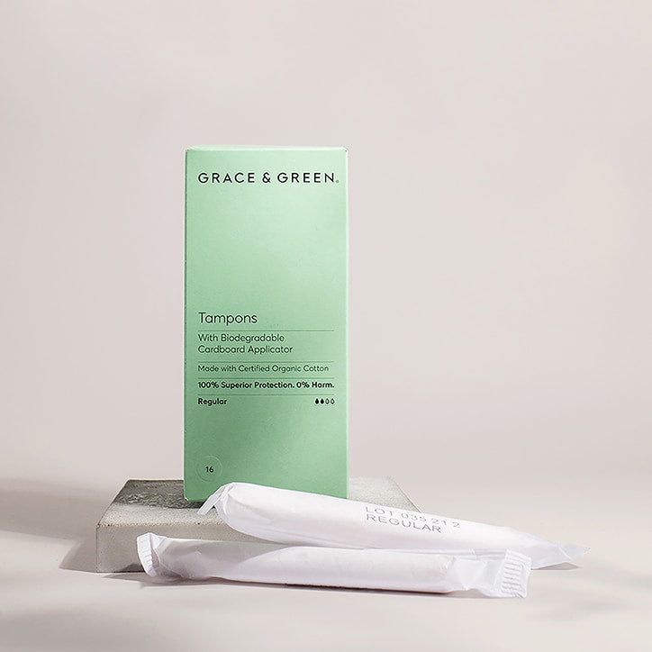 Grace & Green Applicator Tampons - Regular 16 pack