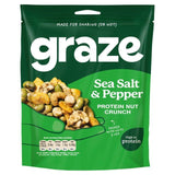 Graze Protein Salt & Pepper Vegan Mixed Nuts Snacks 100g