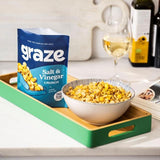 Graze Vegan Salt & Vinegar Mixed Sharing Snacks 100g