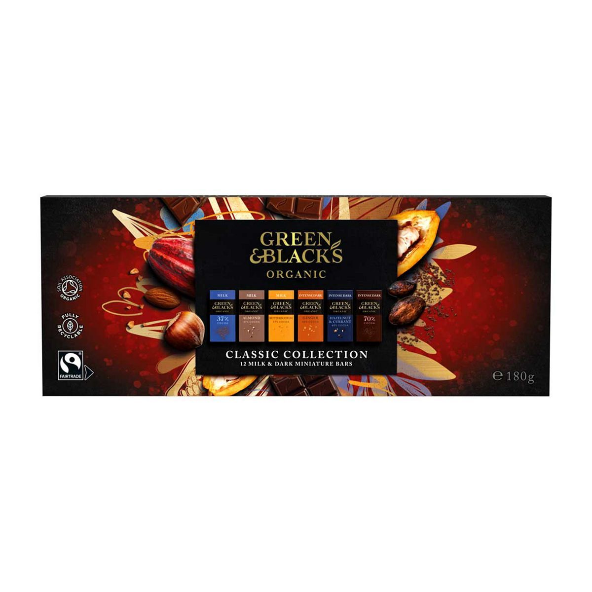 Green & Blacks chocolate selection 180g