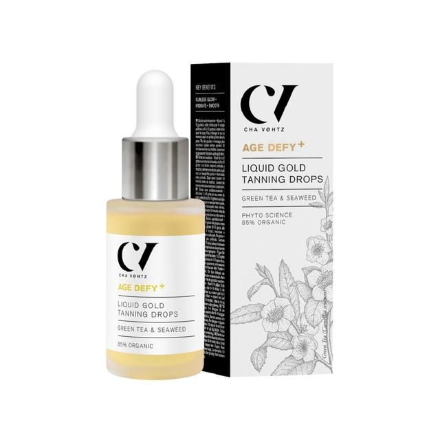 Green People Age Defy+ Liquid Gold Tanning Drops 30ml