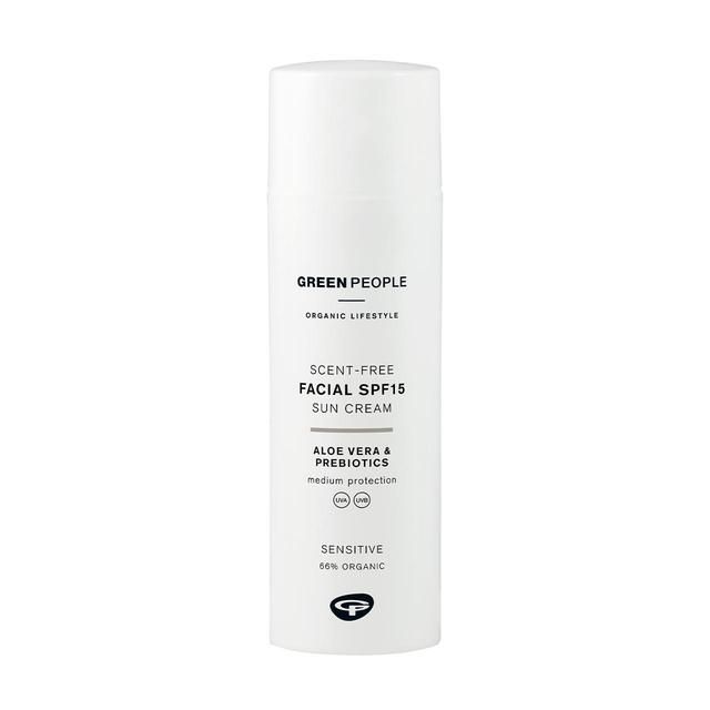 Green People Facial SPF15 Moisturiser Scent Free 50ml