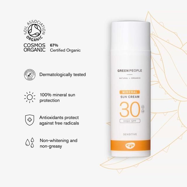 Green People Mineral Sun Cream SPF30 50ml