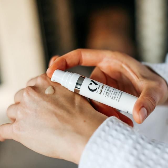 Green People Organic Line Eraser Serum Age Defy+ by Cha Vohtz Vegan 10ml