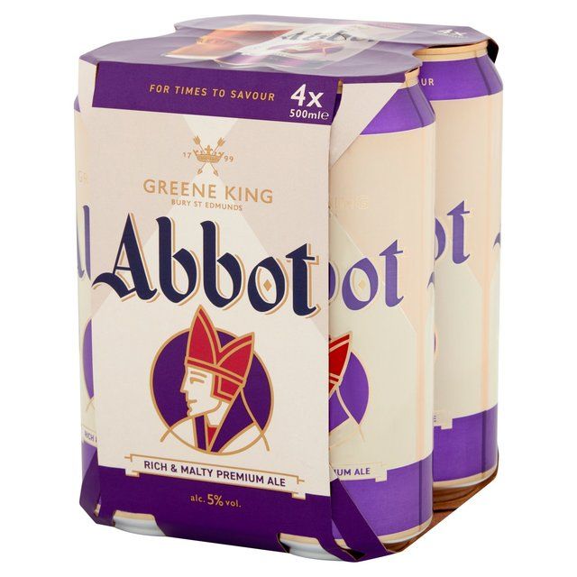 Greene King Abbot Ale 4 x 500ml