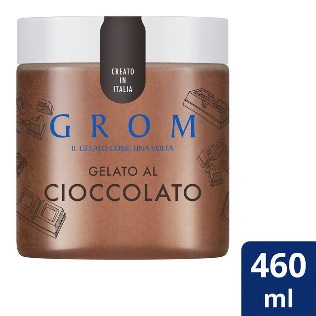 Grom Chocolate Gelato Ice Cream Tub 460ml