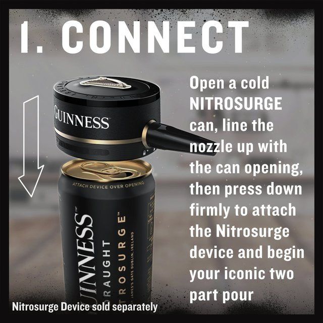 Guinness Draught Nitrosurge in Can 10 x 558ml
