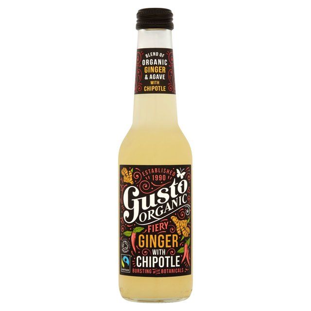 Gusto Organic Fairtrade Fiery Ginger with Chipotle 275ml