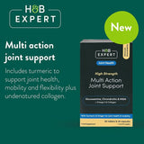 H&B Expert Multi Action Joint Support 1 Month Supply 30 Capsules + 90 Tablets