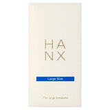 HANX Ultra Thin Large Size Vegan Condoms 10 per pack