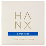 HANX Ultra Thin Large Size Vegan Condoms 3 per pack