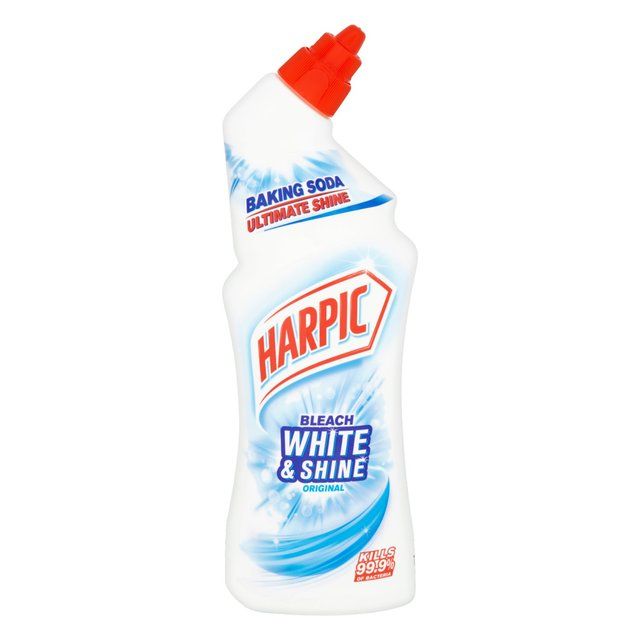 Harpic White & Shine Bleach Original Toilet Cleaner Gel 750ml