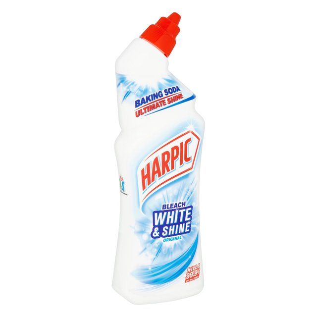 Harpic White & Shine Bleach Original Toilet Cleaner Gel 750ml