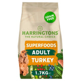 Harringtons Adult Grain Free with Superfoods Dry Dog Food Turkey 1.7kg