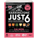 Harringtons Dog Just 6 Wet Salmon 8 x 380g
