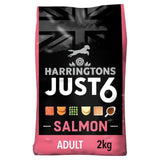 Harringtons Just 6 Salmon & Sweet Potato Dry Dog Food 2kg