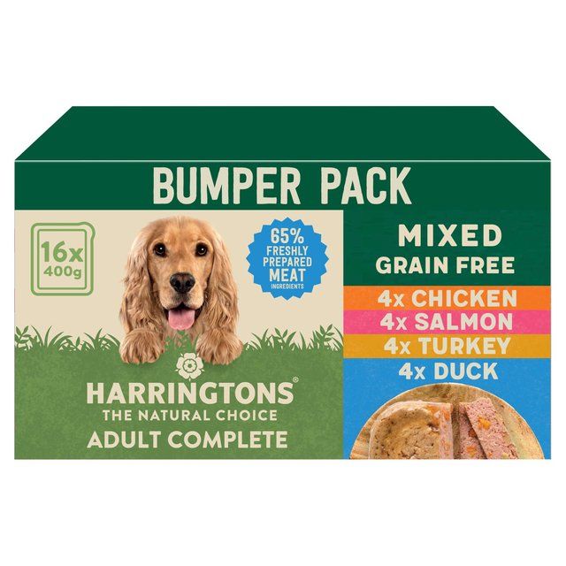 Harringtons Wet Dog Mixed Pack 16 x 400g