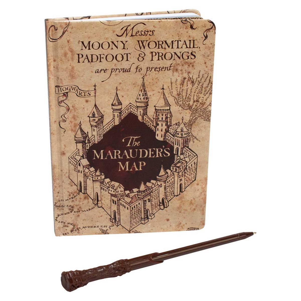 Harry Potter Marauders Map Notebook Set