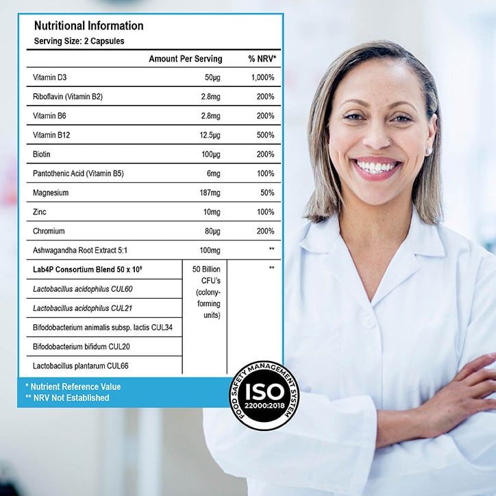 Health & Her Perimenopause Biome Food Supplement 60 Capsules