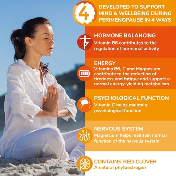 Health & Her Perimenopause Mind+ Multi Nutrient Supplement
