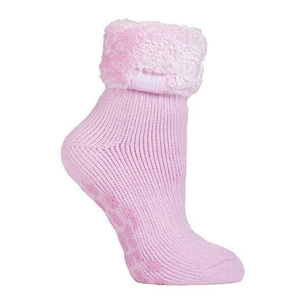 Heat Holders Ladies Non Slip Thermal Ankle Bed Socks 4-8 UK HHL08