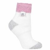 Heat Holders Ladies Thermal Lined Bed Socks 4-8 UK Cream (S Feather)