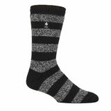 Heat Holders Mens Extra Thick Warm Thermal Socks 6-11 UK Black / Charcoal (Palmero) / 1EA