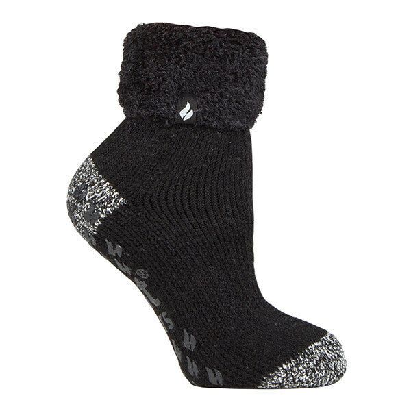 Heat Holders Womens Non Slip Thermal Bed Socks 4-8 UK