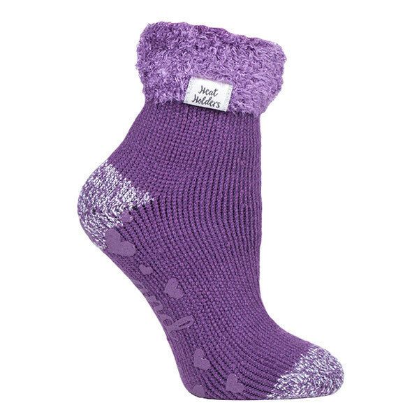 Heat Holders Womens Non Slip Thermal Bed Socks 4-8 UK HHL13