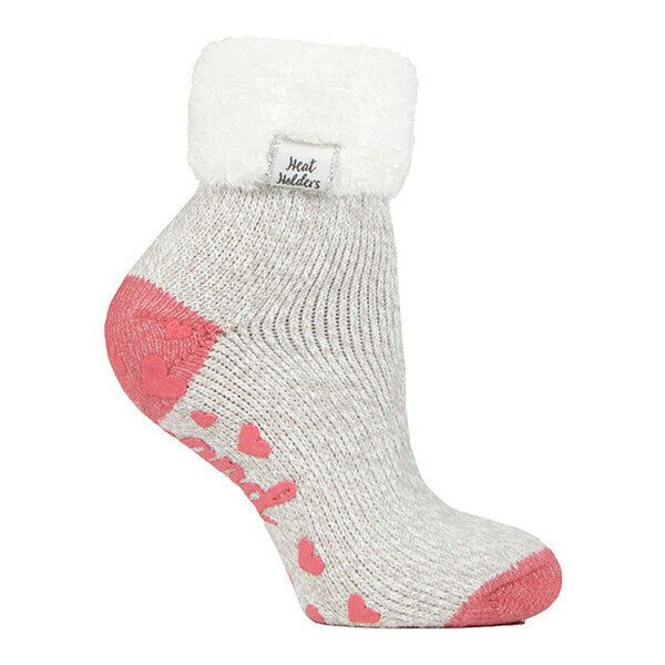 Heat Holders Womens Non Slip Thermal Bed Socks 4-8 UK HHL23
