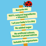 Heinz Apple & Mango Baby Food Fruit Puree Pouch 6+ Months 100g