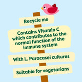 Heinz Immunity Support Baby Pouches Pear Raspberry & Yogurt 7M+ 85g