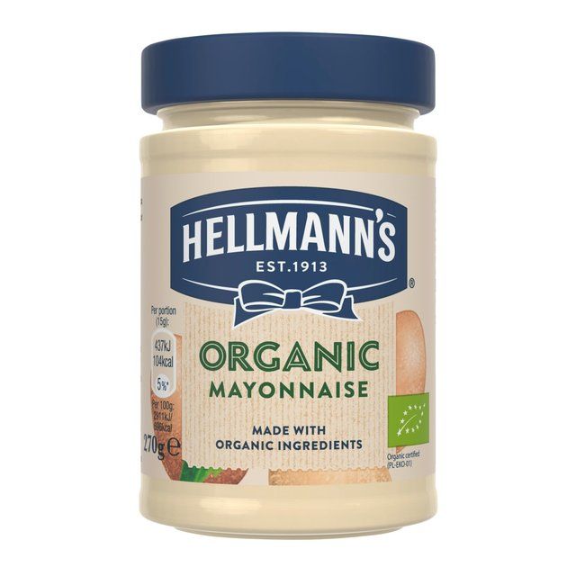 Hellmann's Organic Mayonnaise 270g