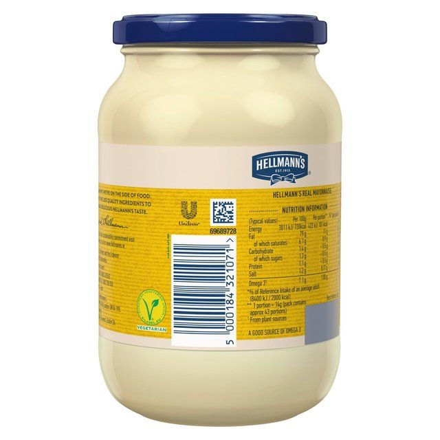 Hellmann's Real Mayonnaise 600g
