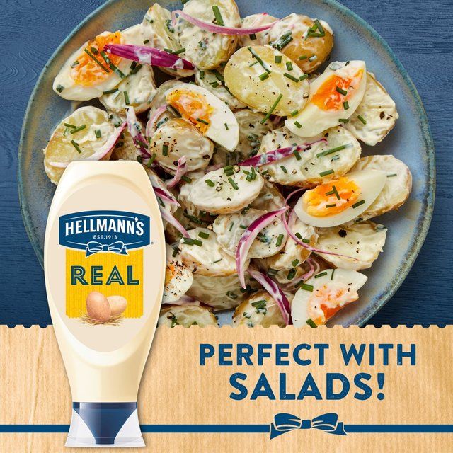 Hellmann's Real Squeezy Mayonnaise 750ml