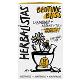 Herbalistas Bedtime Bliss Herbal Tea with Chamomile Rosehip & Tulsi 18 per pack