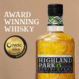 Highland Park 15YO Single Malt Scotch Whisky 70cl