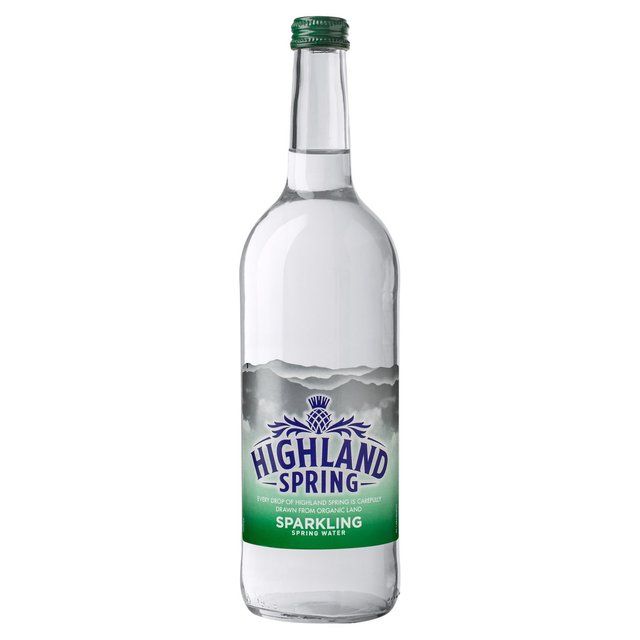 Highland Spring Sparkling Water Glass 750ml