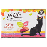 HiLife It's Only Natural Luxury Cat Food Meat Selection 12 x 70g
