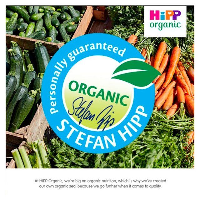 HiPP Organic Carrots Cauliflower & Peas Baby Food 4+ months 125g